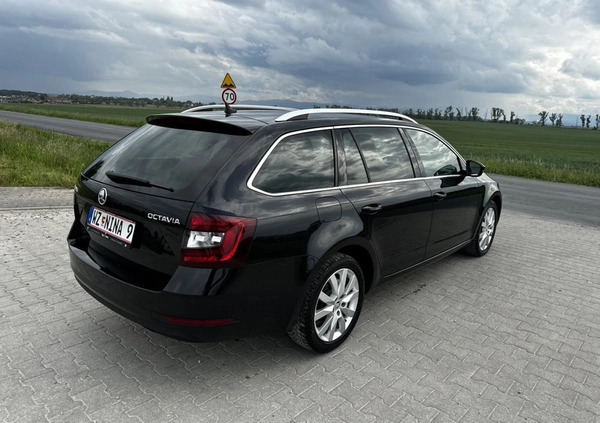 Skoda Octavia cena 64999 przebieg: 135000, rok produkcji 2018 z Łobez małe 667